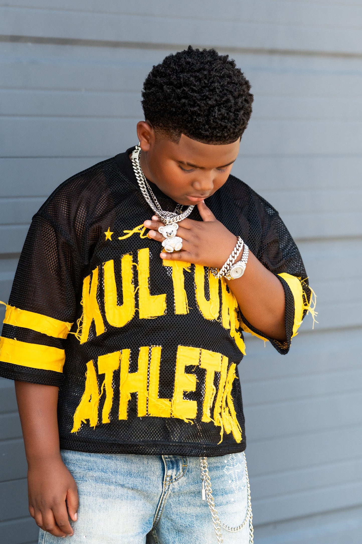 DISTRESSED JERSEY