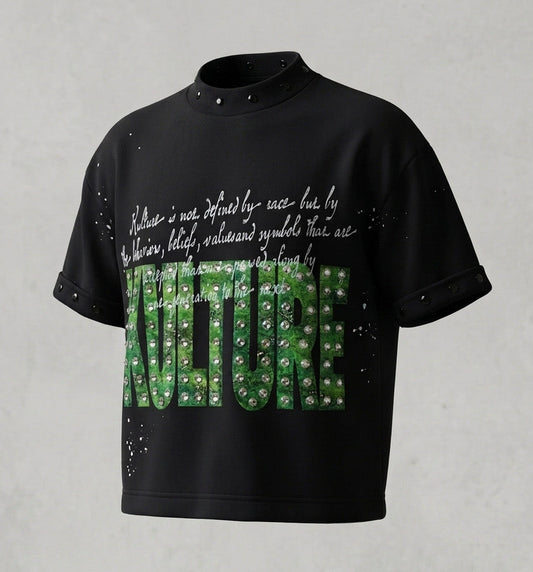 STUDDED TEE